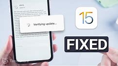 [FIXED!] iOS 15 & iOS 16 iPhone Stuck on Verifying Update 2022 - 5 Methods