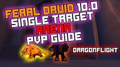 Feral Druid Dragonflight ST/2v2/3v3 Arena PVP Guide [Start to finish - How to play Feral]