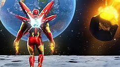 Surviving as IRON MAN in SPACE in GTA 5!
