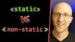 Static vs Non-Static Variables and Methods In Java - Full Simple Tutorial
