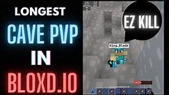 Longest CAVE PVP Youtuber VS Pro Gamer || Bloxd.io