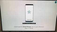 Samsung RU 7100 UHD Complete setup and Unboxing