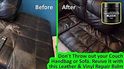 IT WORKS! Leather Repair Kit for Couch. How to Repair Leather Couch & repair peeling leather