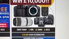 Enter before 5pm! Win £10,000 in cash!! Enter now 👉 https://cameracompetitions.co.uk/current-competitions/ | Camera Competitions