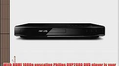 Philips DVP2880/98 Multi Region HDMI 1080P HD DVD Player with USB 2.0 DivX Plays DVDs from