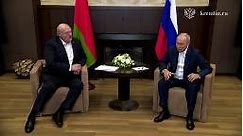 Putin se reúne con el presidente de Belarús en Sochi