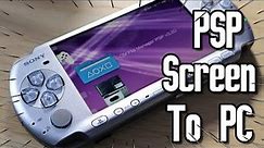PSP Homebrew: Stream Your Screen To Your PC! - UVC Plugin 2022