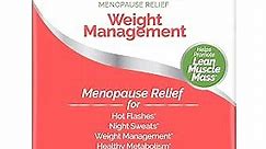 Estroven Weight Management for Menopause Relief - 30 Ct. - Clinically Proven Ingredients Help Manage Weight, Provide Night Sweats & Hot Flash Relief - Drug-Free & Gluten-Free Caplets