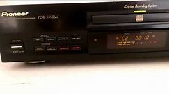 Pioneer PDR-555RW CD Recorder and Player