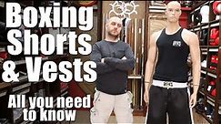 Boxing Shorts and Boxing Vest Review | All you need to know | Enso Martial Arts Shop