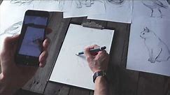SketchAR for iPhone. Start drawing easily using augmented reality