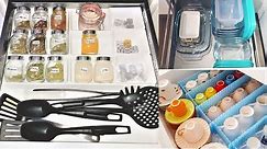 Organize Your Kitchen Drawers Using Inexpensive IKEA Organizers (Kitchen Organizing Ideas)