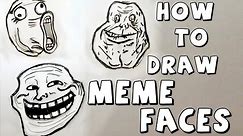 Ep. 111 How to draw Meme Faces