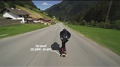 Downhill Skateboard World Record - World Fastest Stand-Up Slide