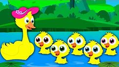 Five Little Ducks | Nursery Rhymes | Kids Songs | Baby Rhymes | Children Videos