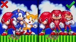Sonic 2 But Everything Is Knuckles