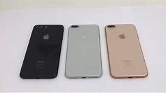 iPhone 8 Plus Colour Comparison - Space Grey, Silver and Gold!