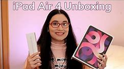 iPad Air 4 Unboxing (Rose Gold) & First Impressions from an Artist