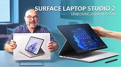Surface Laptop Studio 2 | Unboxing & Hands-On