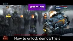 How to Unlock Trial/Demos for Rpcs3 in 2023 - Rpcs3