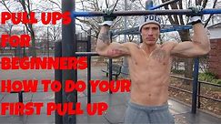 Pull Ups For Beginners | How To Do Your First Pull Up - BarNaturalPrez | That's Good Money
