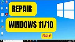How to Repair Windows 10/11 Computer in 3 Easy Steps