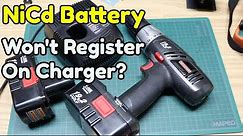 HOW TO REVIVE A NiCd DRILL BATTERY THAT WON’T CHARGE