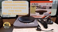 KING OmniGo Portable Omnidirectional OTA HDTV Antenna for the RV – Review and Install OA1501