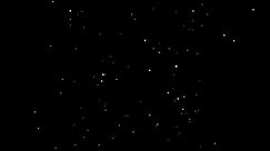 4K Fireflies / Firefly Effect - Black background then green screen