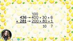 Addition and Subtraction Using Partial Sums and Differences