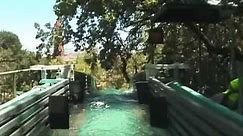 Log Jammer Log Water Ride Six Flags Magic Mountian Hbvideos Cooldisneylandvideos
