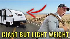 BIG But Light Travel Trailer! The Wildwood Platinum Series X-Light RV 273 QBXL