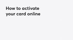 How to Activate Your New PC Money Account Card with Audio Description | PC Financial