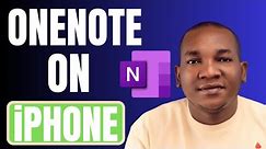How to Use OneNote on iPhone 2024 | Microsoft OneNote Mobile Tutorial for Beginners |Note Taking App