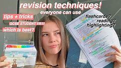 How to revise for exams effectively | 10 Revision techniques that actually work!