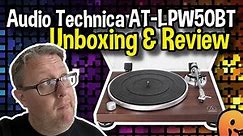 Audio Technica AT-LPW50BT - Unboxing & Review! #vinyl #turntable #fyp