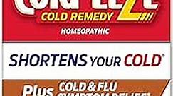 Cold-Eeze Plus Natural Mixed Berry Cold & Flu Zinc Lozenges, Multi-Symptom Relief, Homeopathic Cold Remedy, Reduces Duration of The Common Cold, Sambucus Nigra to Relieve Cold & Flu Symptoms, 25 Ct