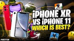 🔥iPhone XR Vs iPhone 11 in 2024 | WHICH IS BEST? FOR BGMI PUBG | Full Comparison