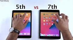 Apple iPad 5th Gen vs iPad 7th Gen - SPEED TEST
