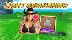 How To Get Light Awakening + Lucidus Coat Showcase | King Legacy (Update 4.66)