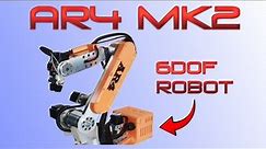 AR4 MK2 6 DOF ROBOT ARM - DIY 6 axis robot kit / Arduino controller with Python program interface