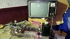 RCA CTC35 Chassis and RCA Color Repair CTC17-35 TV Tips and Tricks and Test Jig