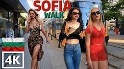 SOFIA WALK [4k] - Geographical center of the Balkans region
