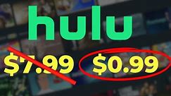 Hulu Black Friday 2023 Deal: 99 Cents a Month for an Entire Year!