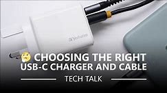 How to find the right USB-C charger and cable | Tech Talk