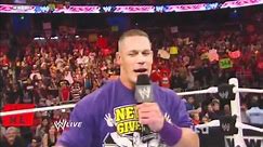 John Cena's farewell! Let's go Cena vs. Cena Sucks chants!