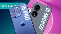 IPHONE 15 PRO vs ZENFONE 10: CELULAR Apple VALE MAIS a pena QUE RIVAL Asus? | Comparativo