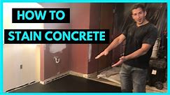 How to Stain Concrete Floors