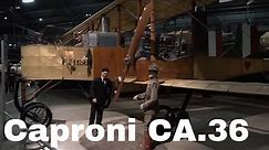 Caproni CA.36 Italian heavy bomber of WW1