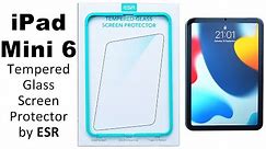 iPad Mini 6 Tempered Glass Screen Protector With Installation Frame Alignment Tool by ESR